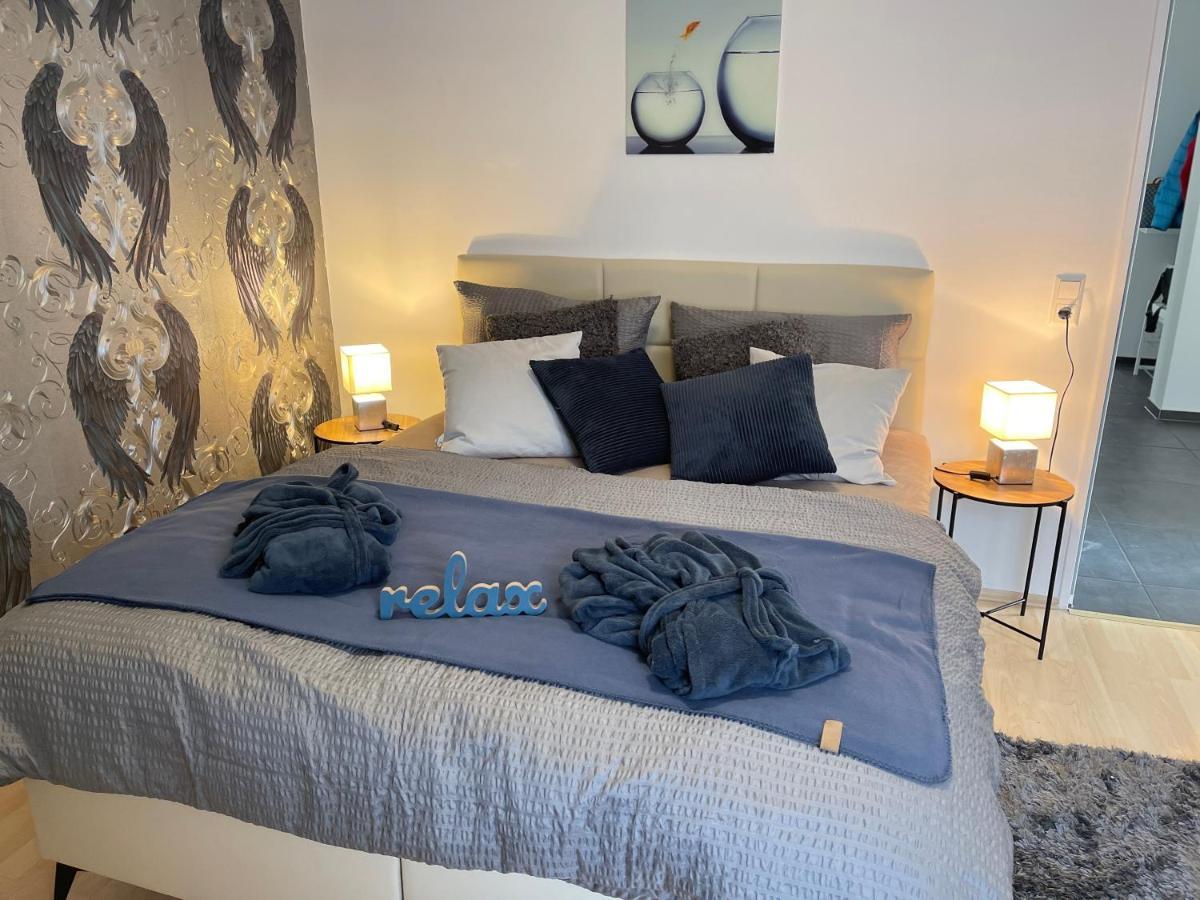 Penthouse - 3 Schlafzimmer- Sonnige Dachterrasse -Whirlpool & Alpenblick - Perfekt Fuer Romantik Oder Familienurlaub Mit Kind, Hund Willkommen - By Ferienwohnenamsee - อูเบอร์ลิงเงน ภายนอก รูปภาพ