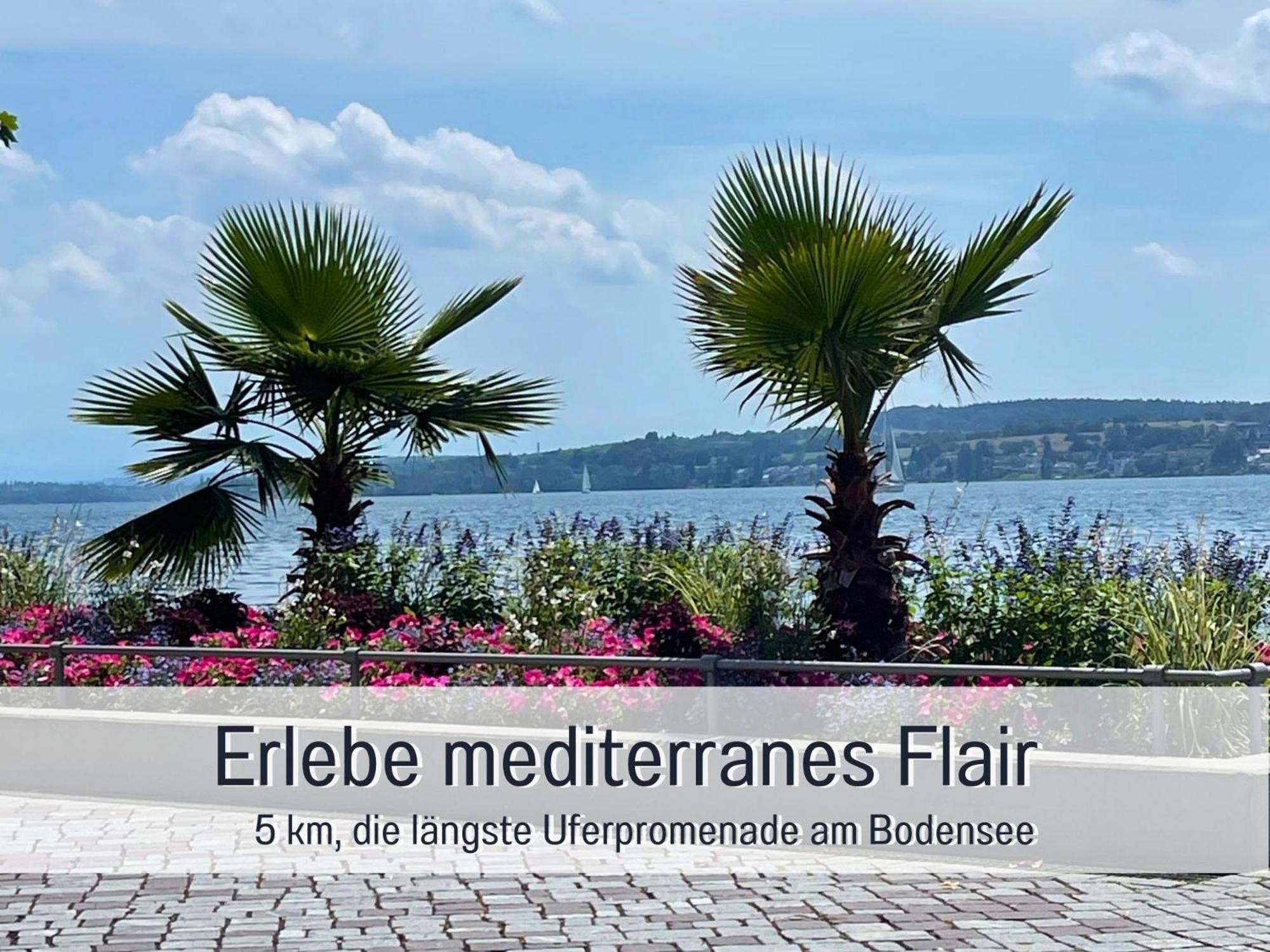 Penthouse - 3 Schlafzimmer- Sonnige Dachterrasse -Whirlpool & Alpenblick - Perfekt Fuer Romantik Oder Familienurlaub Mit Kind, Hund Willkommen - By Ferienwohnenamsee - อูเบอร์ลิงเงน ภายนอก รูปภาพ